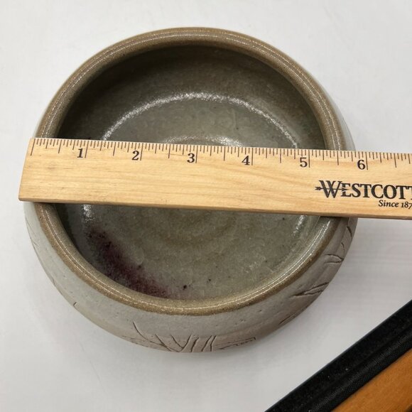 Ceramic Sgraffito Style Bowl - Picture 14 of 15